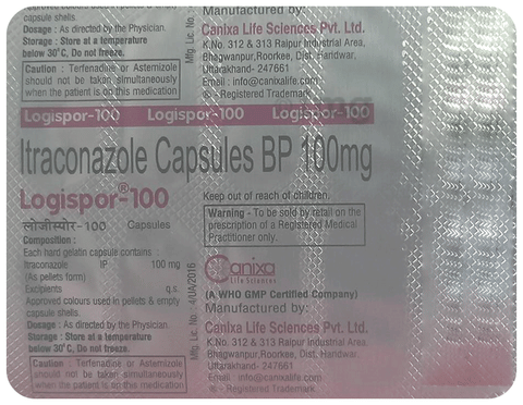Logispor 100 Capsule image
