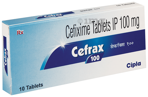 Cefrax 100 Tablet image