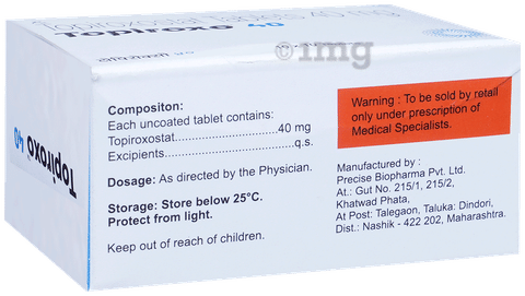Topiroxo 40mg Tablet image