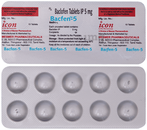 Bacfen 5 Tablet