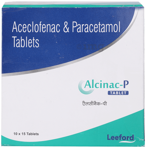 Alcinac P 100mg/325mg Tablet