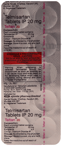 Teltan 20mg Tablet image