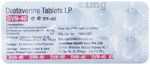Dvn 40mg Tablet image