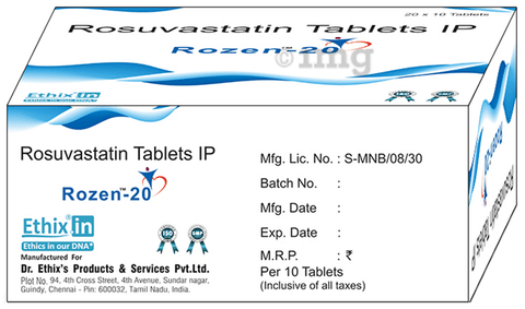 Rozen 20 Tablet image Rozen 20 Tablet image