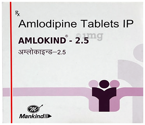 AMLOkind 2.5 Tablet image AMLOkind 2.5 Tablet image
