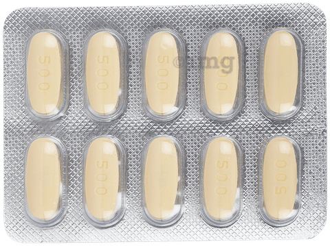 Epictal 500mg Tablet image