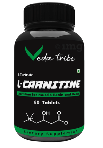l carnitine 1mg Veda Tribe L-Tartrate L-Carnitine Tablet