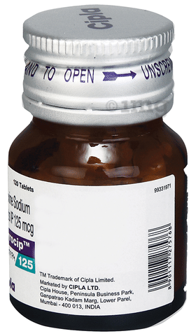 Thyrocip 125 Tablet image