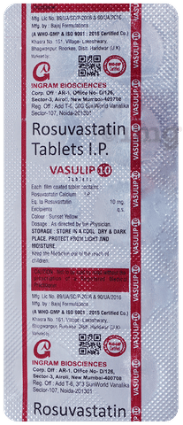 Vasulip 10 Tablet image