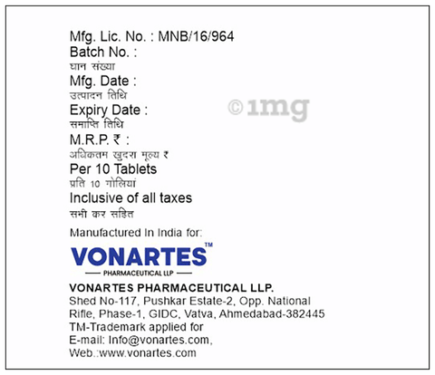 Sitartes 100 Tablet image