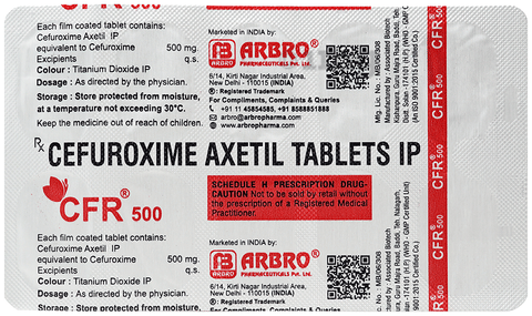 CFR 500 Tablet image