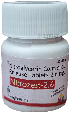 Nitrozest 2.6 Tablet CR image Nitrozest 2.6 Tablet CR image