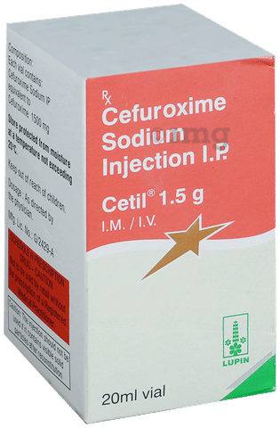 Cetil 1500mg Injection image