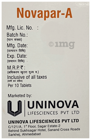 Novapar-A Tablet image