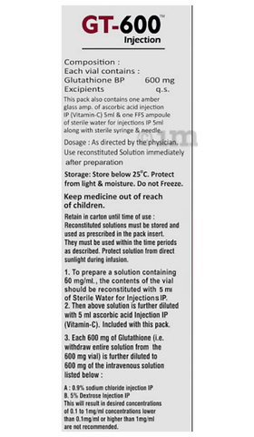 GT 600 Injection image