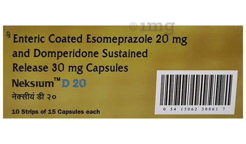 Neksium D 20 Capsule SR image