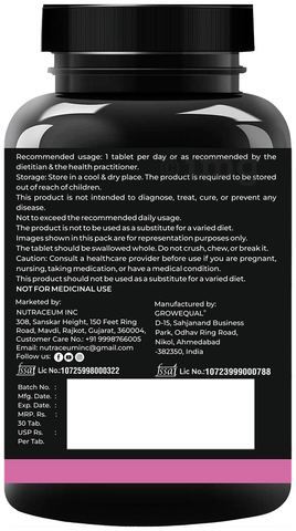 Nutrasium 8 in 1 L-Glutathione 600 mg: Buy bottle of 60.0 tablets at best price in India