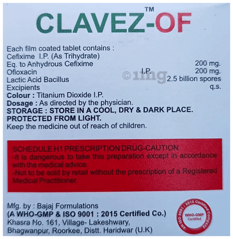 Clavez-OF Tablet