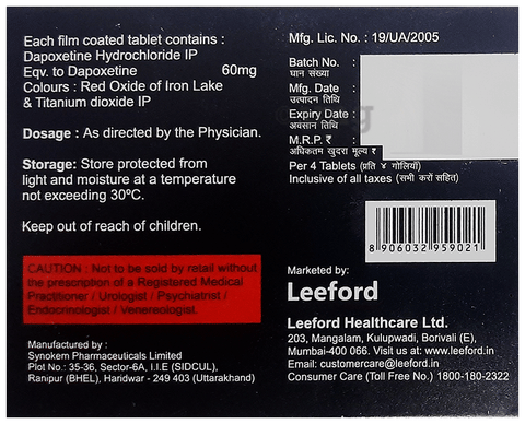 Long Drive 60mg Tablet image Long Drive 60mg Tablet image