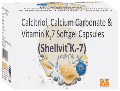 Shellvit K2 7 Softgel Capsule image Shellvit K2 7 Softgel Capsule image
