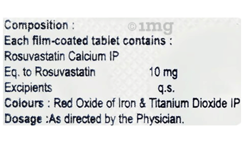 Rosefast 10 Tablet image Rosefast 10 Tablet image
