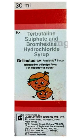 Grilinctus-BM Paediatric Syrup