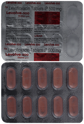 Levolve 500mg Tablet image