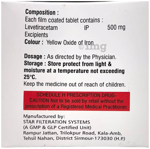 Levets 500 Tablet image