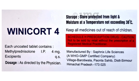 Winicort 4 Tablet image Winicort 4 Tablet image