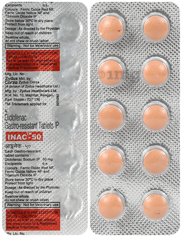 Inac 50 Tablet image Inac 50 Tablet image