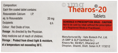 Thearos 20 Tablet image Thearos 20 Tablet image