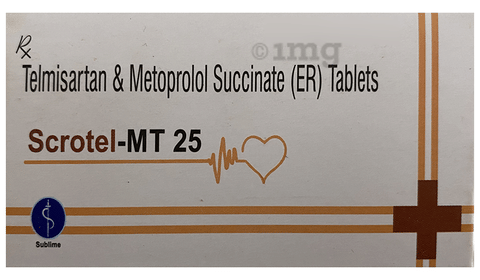 Scrotel-MT 25 Tablet ER image Scrotel-MT 25 Tablet ER image