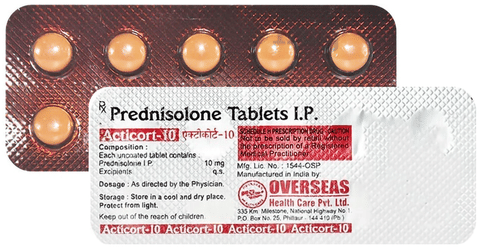Acticort 10mg Tablet image