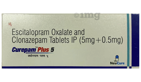 Curepam Plus 0.5mg/5mg Tablet image Curepam Plus 0.5mg/5mg Tablet image