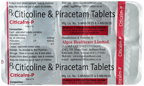 Citicalm-P Tablet image
