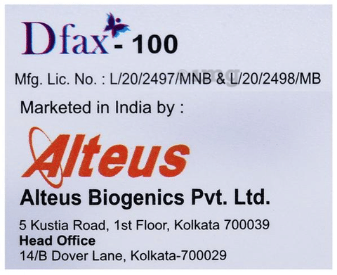 Dfax 100 Tablet ER image Dfax 100 Tablet ER image