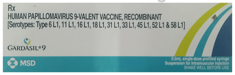 Gardasil 9 Injection