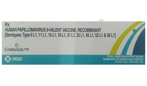 Gardasil 9 Injection image