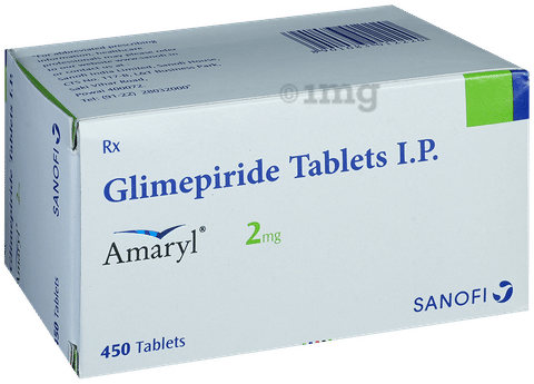 Amaryl 2mg Tablet image