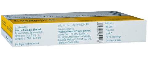 Dynalix 40mg/0.4ml Injection image