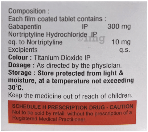 Gabagrin-NT 300 Tablet image Gabagrin-NT 300 Tablet image