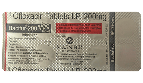 Bacifur 200 Tablet image