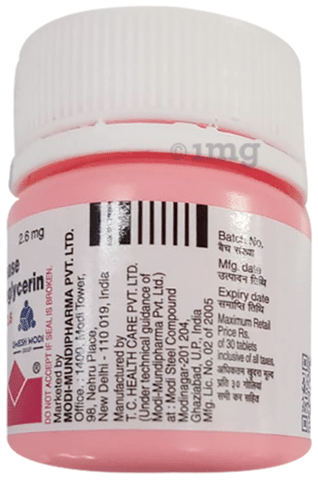 Nitrocontin 2.6 Tablet CR