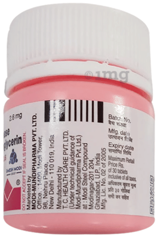 Nitrocontin 2.6 Tablet CR image