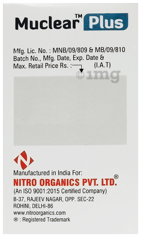 Muclear Plus 100mg/600mg Tablet image Muclear Plus 100mg/600mg Tablet image