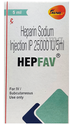 Hepfav 25000IU Injection image