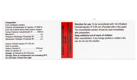 MOR HCG 5000 Injection image