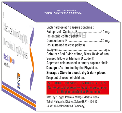 Rabisil-D 40 Capsule SR
