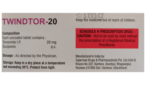 Twindtor 20 Tablet image