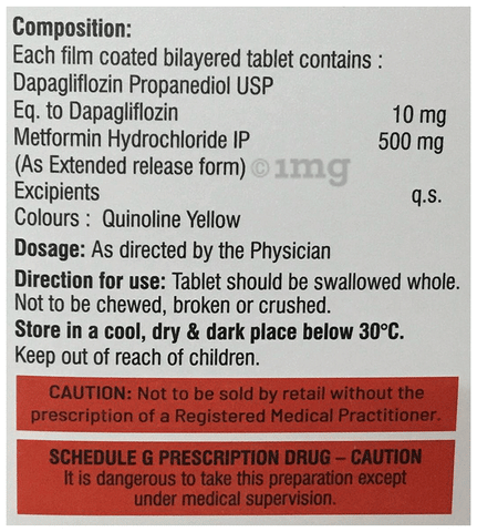 Gluside-M10 Tablet ER image